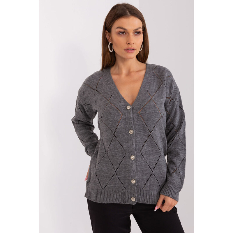 Svetr na zapínání model 208633 Rue Paris