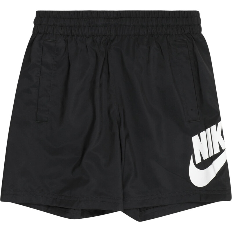 Nike Sportswear Kalhoty CLUB černá / bílá
