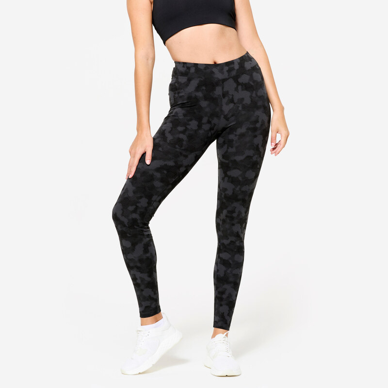 DOMYOS Dámské bavlněné fitness legíny 104500336