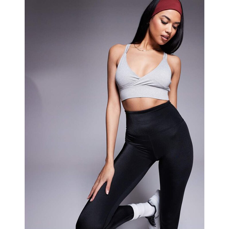 4505 soft touch light support strappy sports bra with adjustable 115718594