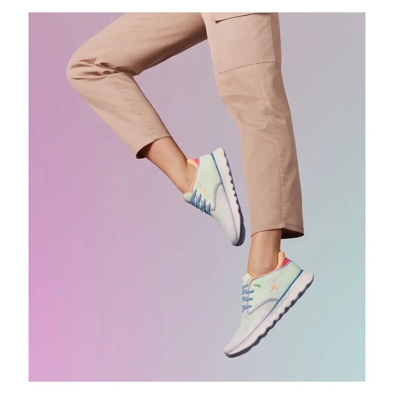 Mátové sportovní sneaker tenisky Tamaris 1-23700-44 zelená 104569936