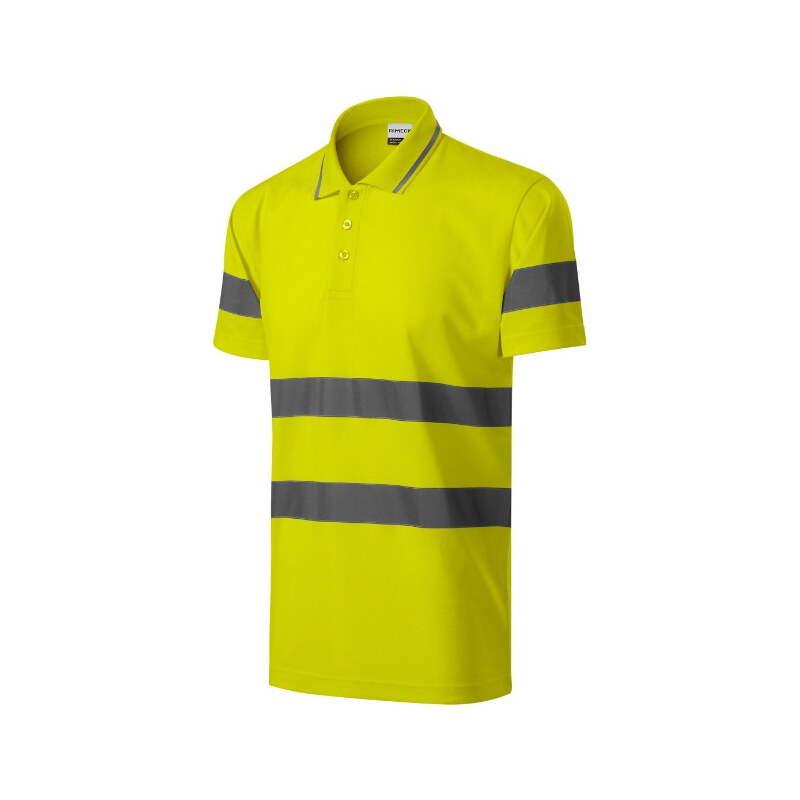 MALFINI, a.s. HV Runway polokošile unisex fluorescenční žlutá