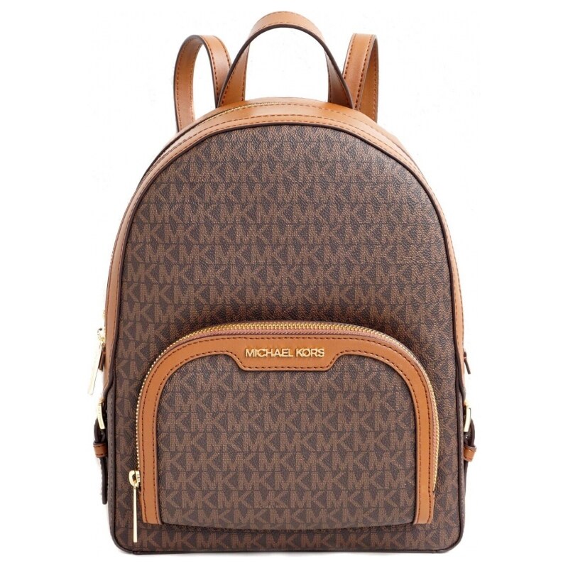 Michael Kors batoh Jaycee medium logo hnědý