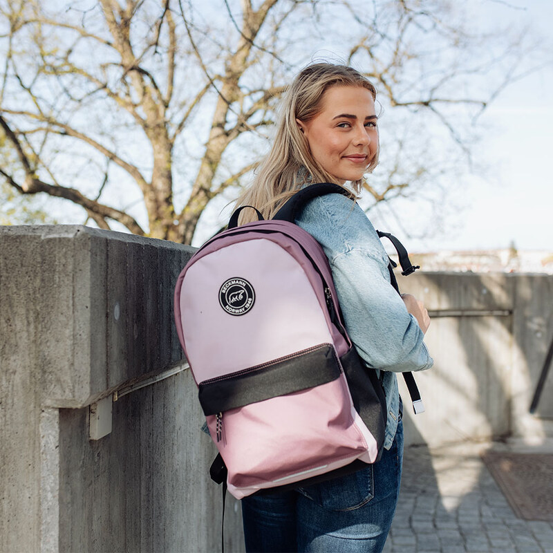 Batoh City Pink Colorblock 30l BECKMANN 2025 104520039