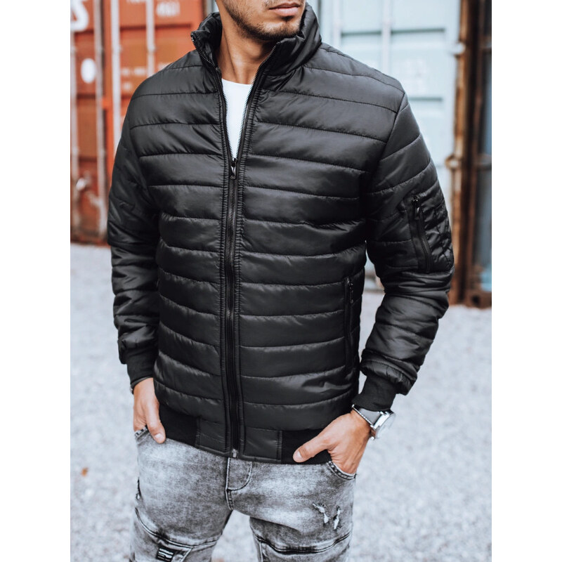 BASIC Černá prošívaná přechodová bunda TX3270z