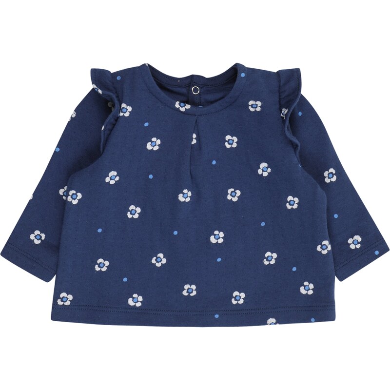PETIT BATEAU Tričko modrá / marine modrá / bílá