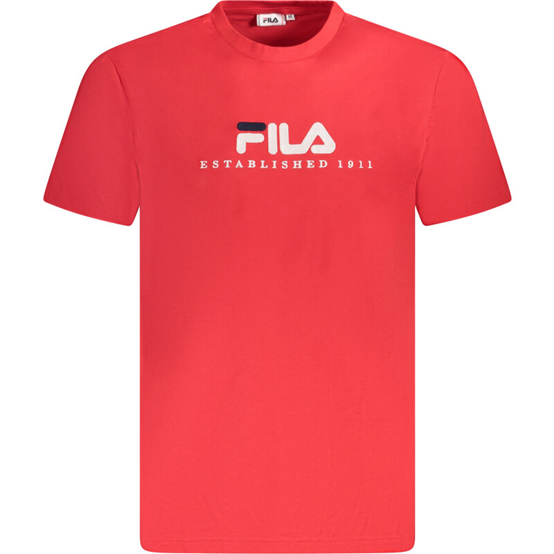 FILA pánské tričko s krátkým rukávem červené