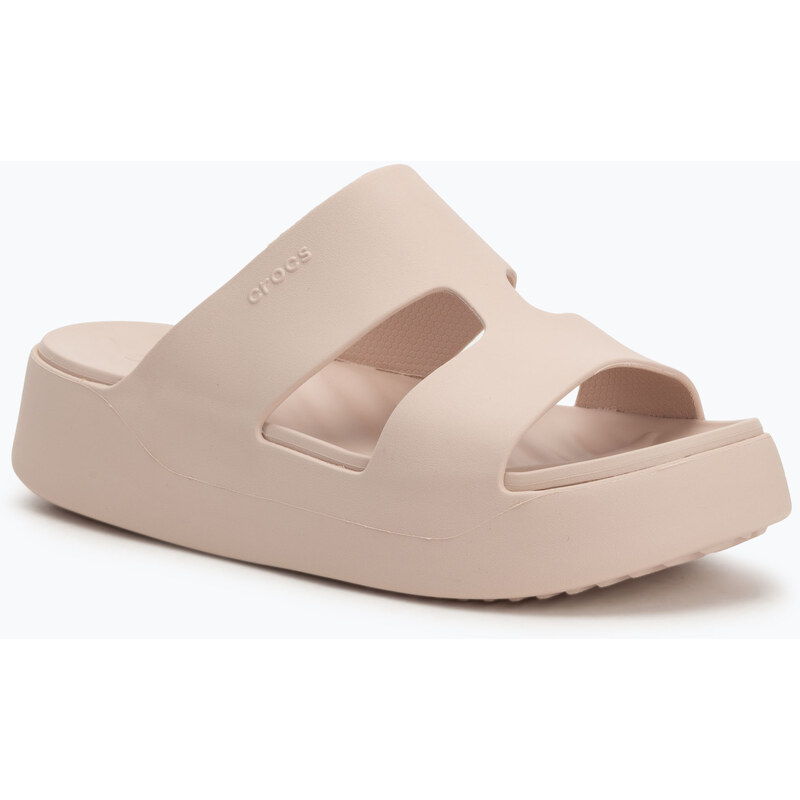 Dámské nazouváky Crocs Gateway Platform H-Strap quartz