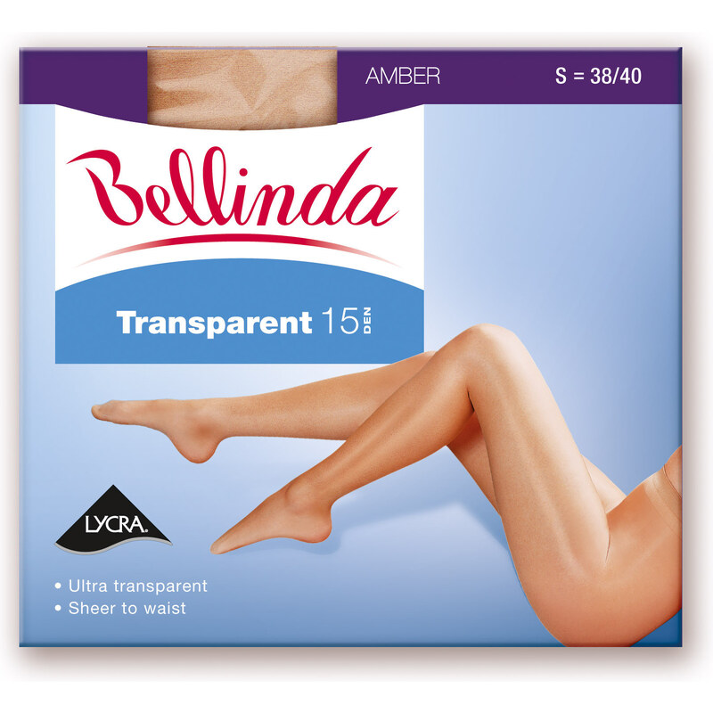 Punčochové kalhoty TRANSPARENT 15 DEN - BELLINDA 103231864