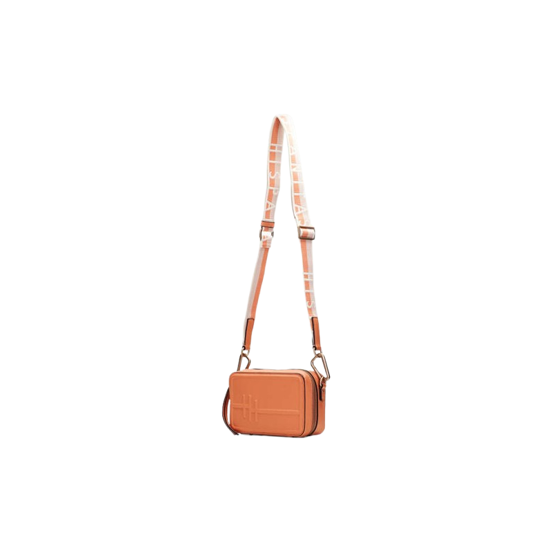Crossbody v kompaktním tvaru Hispanitas BV253840 oranžová 104569887