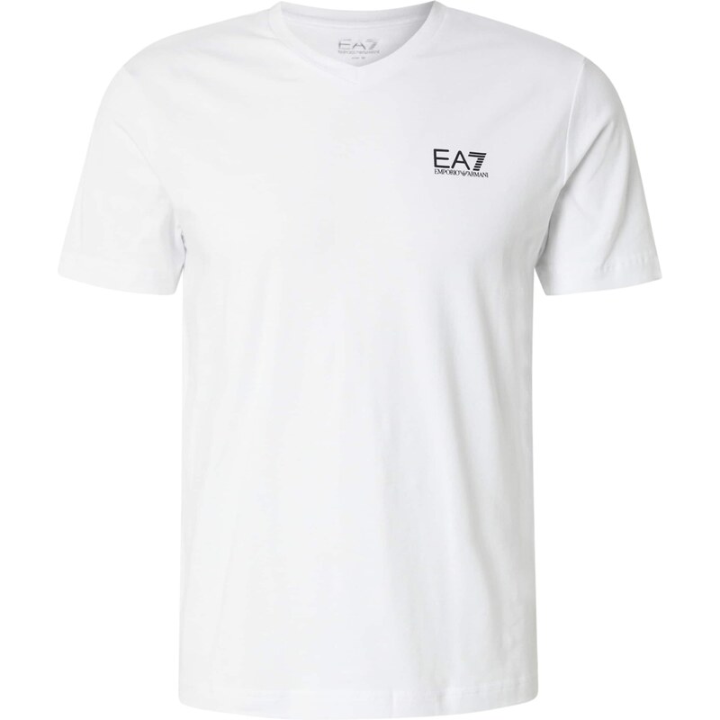 EA7 Emporio Armani Tričko Core Identity černá / bílá