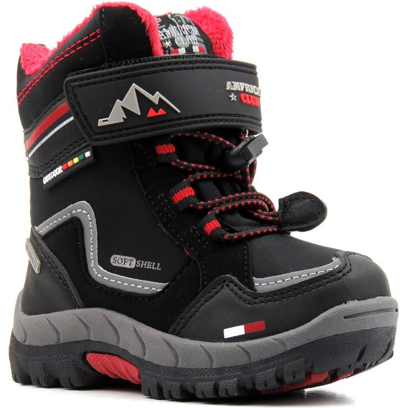 Zateplené dětské sněhule AMERICAN CLUB Soft Shell HL 31/21(22),
