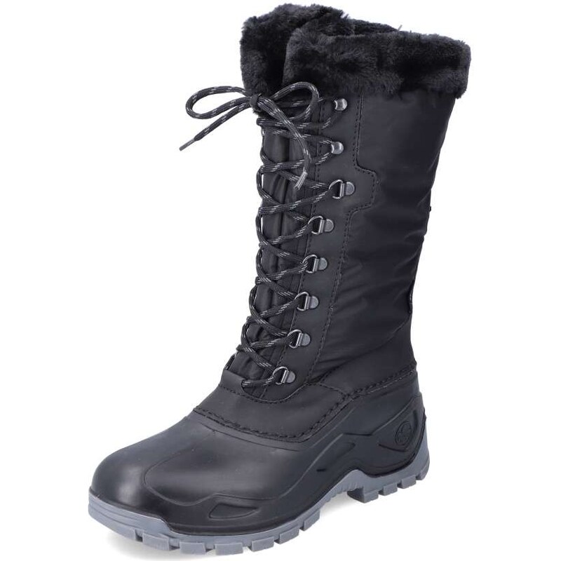 Dámské kozačky RIEKER P9442-00 černá 83983213