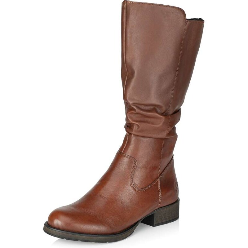 Dámské kozačky RIEKER Z9563-22 hnědá 85787397