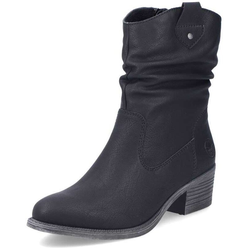 Dámská kotníková obuv RIEKER 73170-00 černá