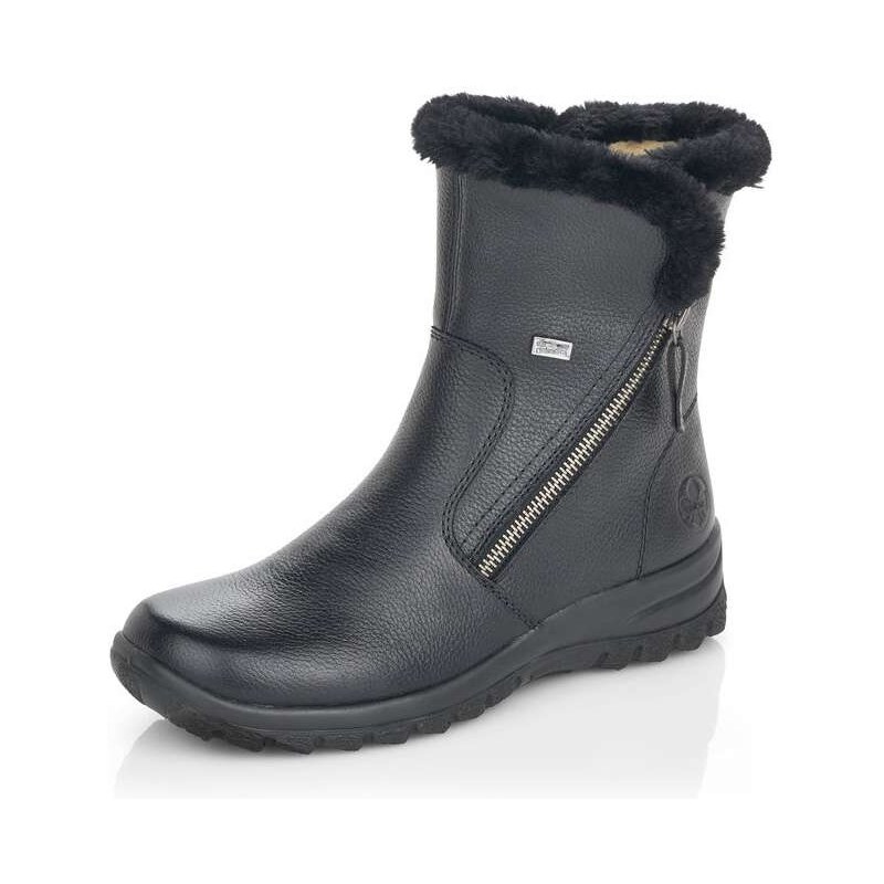 Dámská kotníková obuv RIEKER Z7181-00 černá 51765578