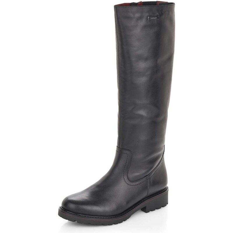 RIEKER Dámské kozačky REMONTE R6576-01 černá