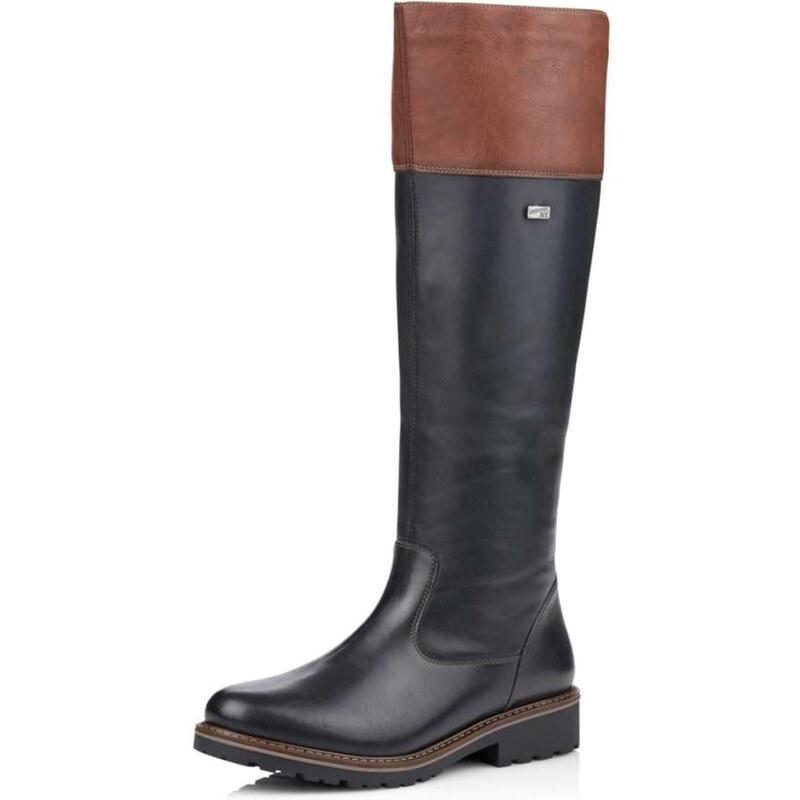 RIEKER Dámské kozačky REMONTE R6581-02 černá 41401597