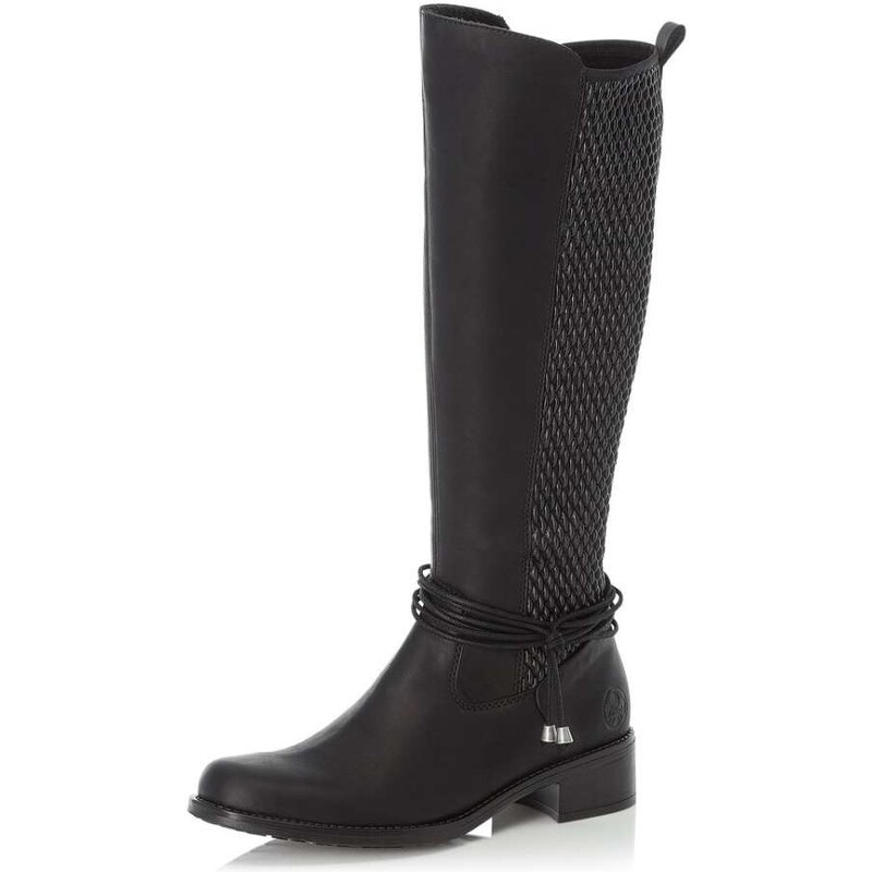 Dámské kozačky RIEKER Z7362-00 černá 51874998