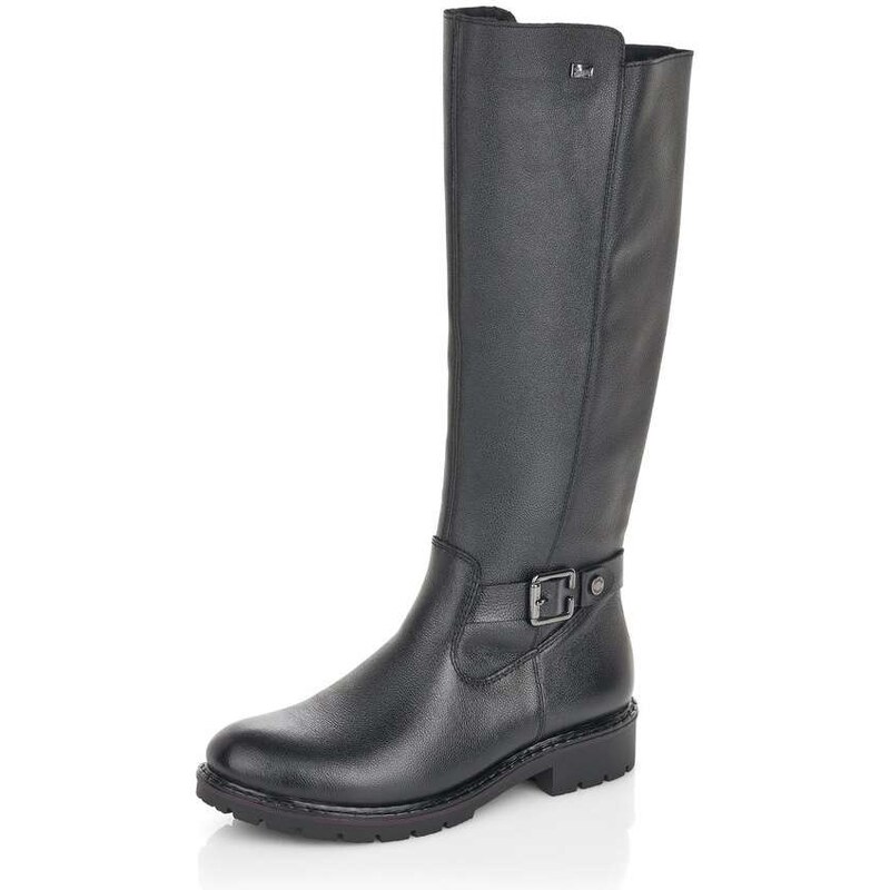 Dámské kozačky RIEKER Y9192-00 černá 80967941