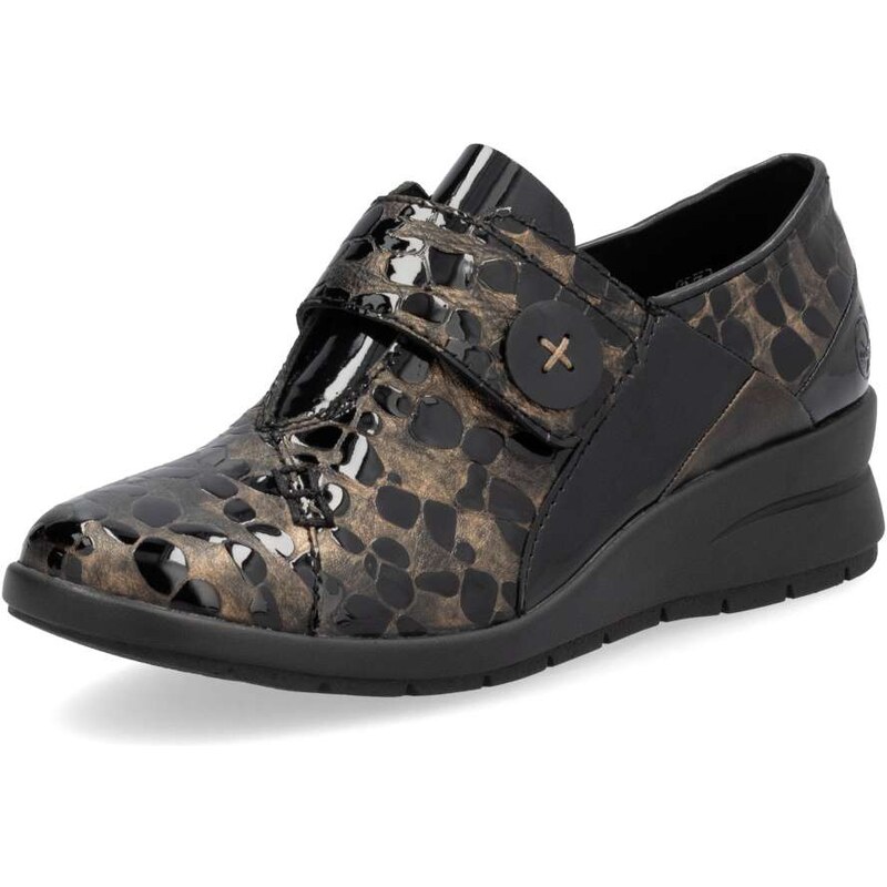 Dámské polobotky RIEKER L4856-90 černá