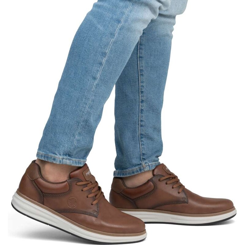 Pánské polobotky RIEKER B6313-24 hnědá