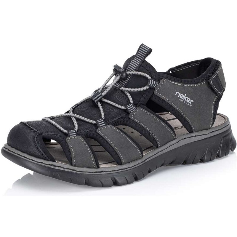 Pánské sandály RIEKER 26770-00 černá