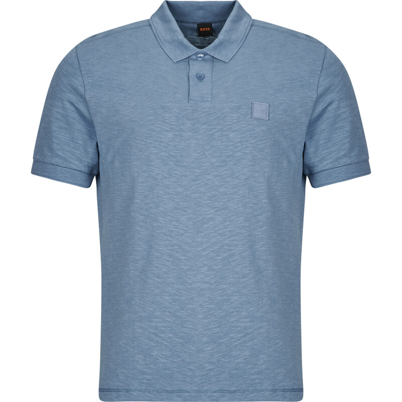 BOSS Polo s krátkými rukávy Pe linenlogo