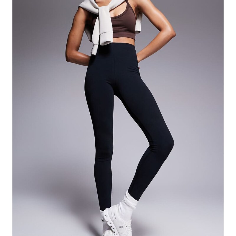 4505 Tall Icon soft touch high waist yoga legging in black