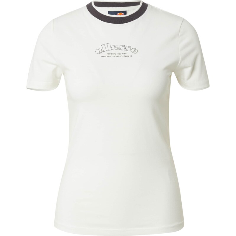 ELLESSE Tričko Lauter černá / bílá 105542550