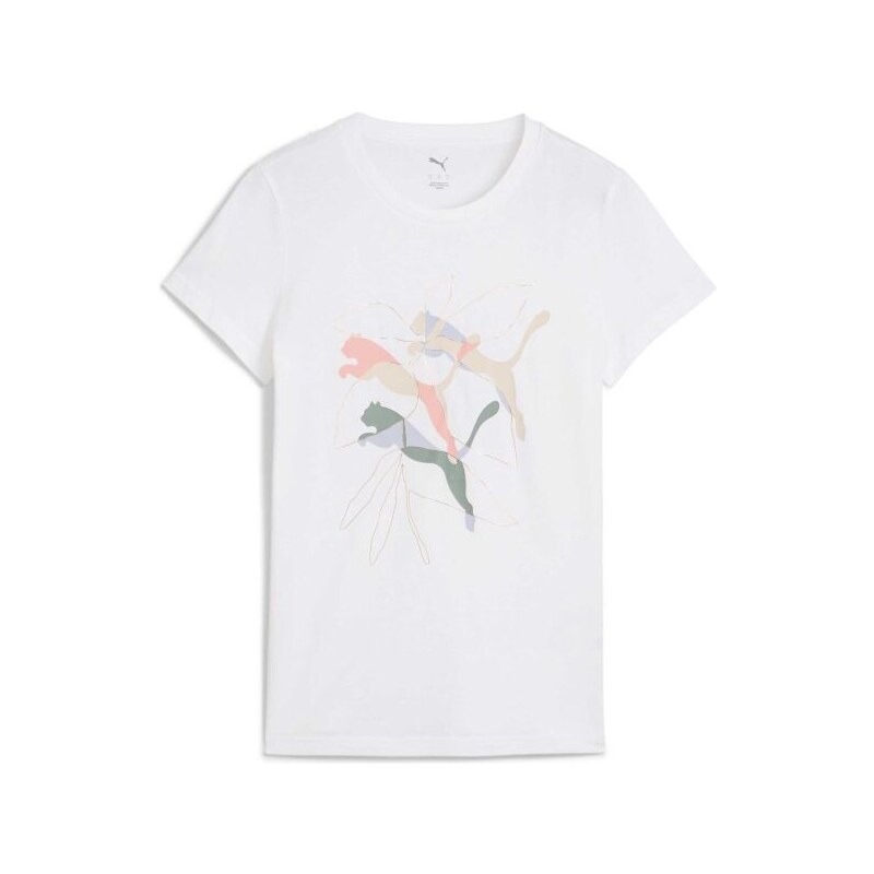 Puma GRAPHICS BRANDED LEAF TEE Dámské triko