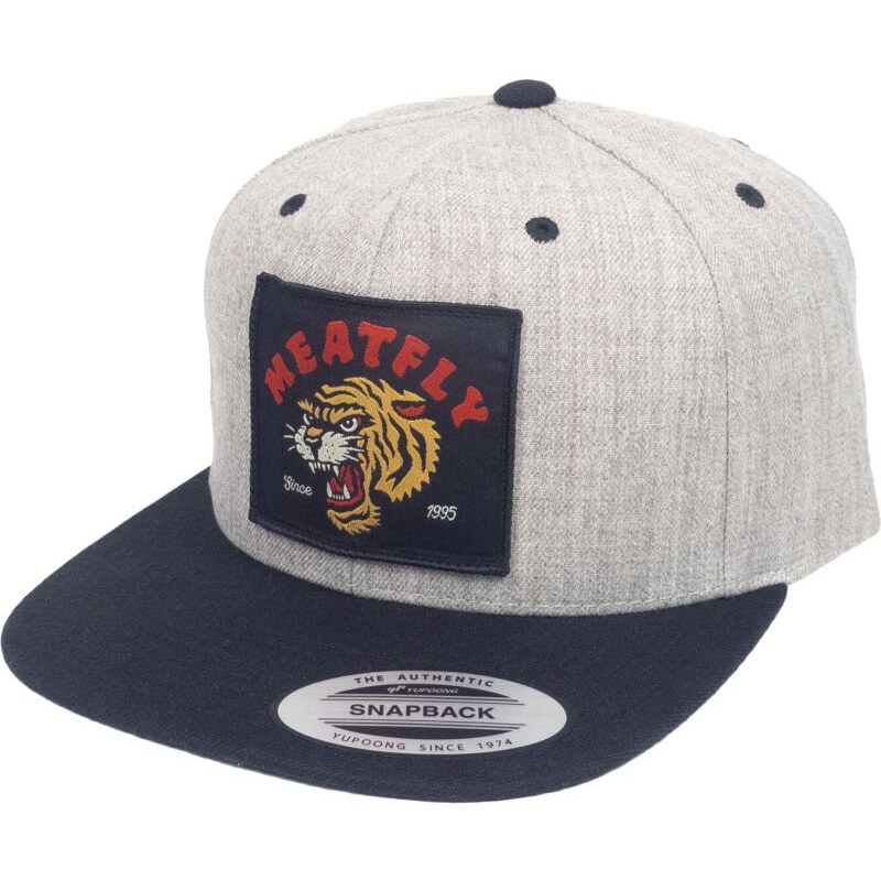 KŠILTOVKA MEATFLY FLANKER SNAPBACK - šedá