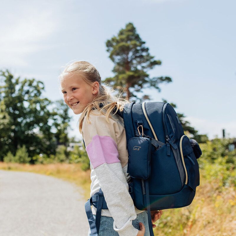 Školní batoh Sport AIR Blue Gold 30l BECKMANN