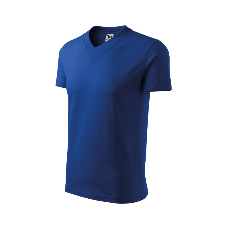 MALFINI, a.s. V-neck tričko unisex královská modrá