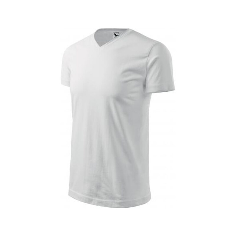 MALFINI, a.s. Heavy V-neck tričko unisex bílá