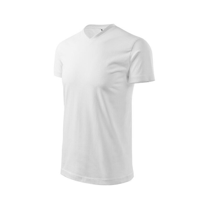 MALFINI, a.s. Heavy V-neck tričko unisex bílá