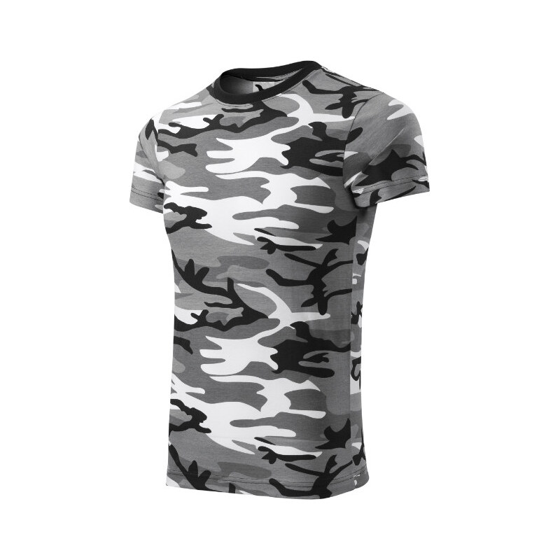 MALFINI, a.s. Camouflage tričko unisex camouflage gray