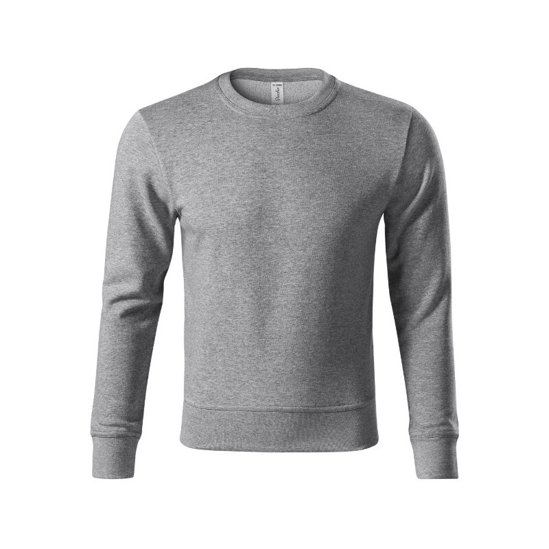 MALFINI, a.s. Zero mikina unisex tmavě šedý melír