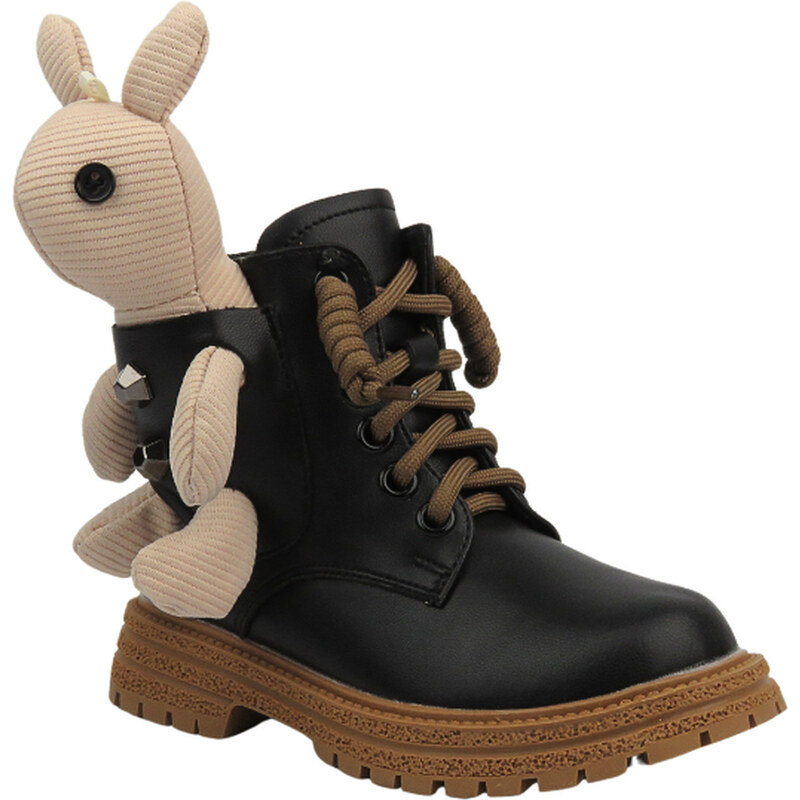 Vinceza Dětské boty s hvězdou a medvídkem - Navy Dot 22-61060,