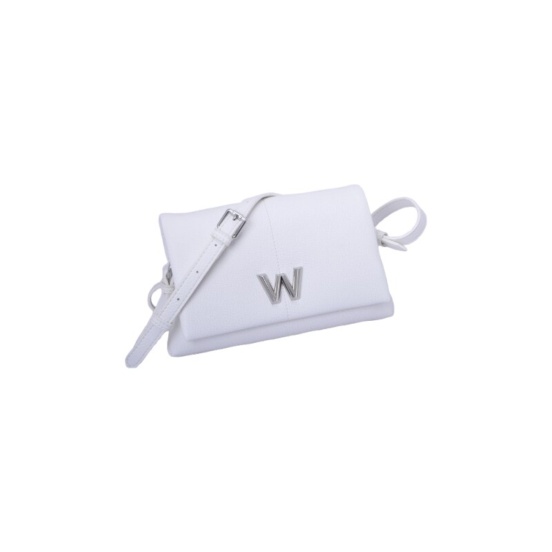 Luxusní minimalistická kabelka Wonders WB-53303 bílá 104594599