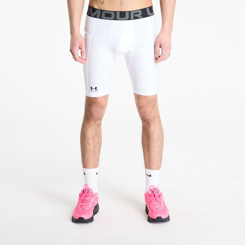 Šortky Under Armour Hg Armour Long Shorts White/ Black XL