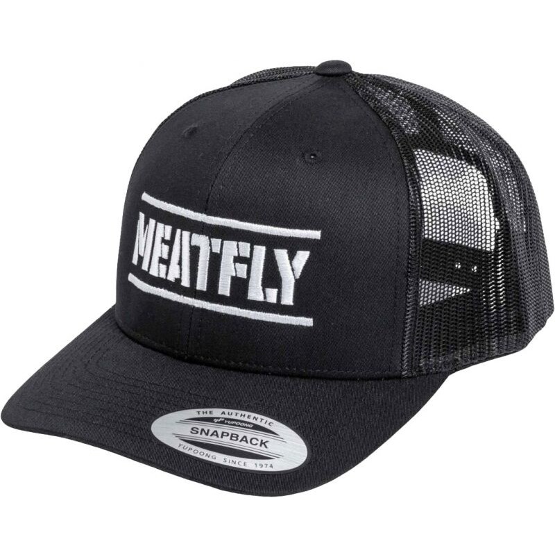 KŠILTOVKA MEATFLY DOCKER TRUCKER - černá