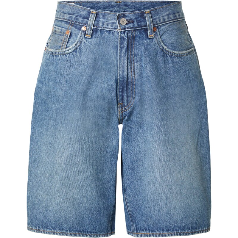 LEVIS  Džíny 478 Baggy Shorts modrá džínovina