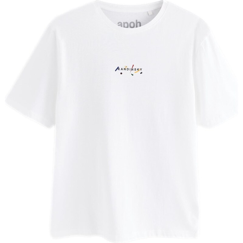 Next Tričko Keith Haring modrá / žlutá / zelená / bílá