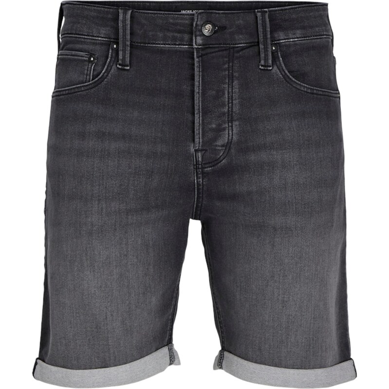 JACK & JONES Džíny Rick černá džínovina