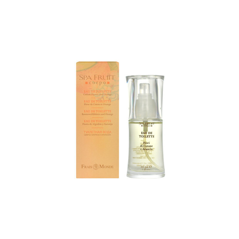 Frais Monde Toaletní voda Bavlník a pomeranč (Spa Fruit Cotton Flower And Orange) 30ml