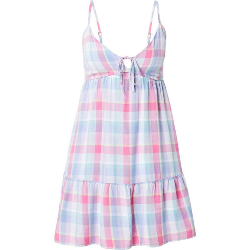 HOLLISTER Letní šaty světlemodrá / šeříková / světle růžová /