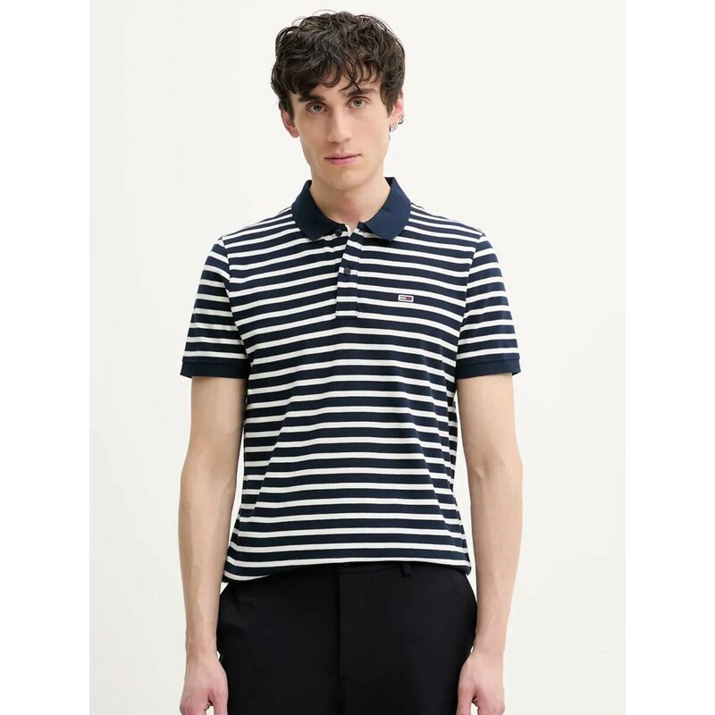 Tommy Jeans pánské pruhované polo tričko