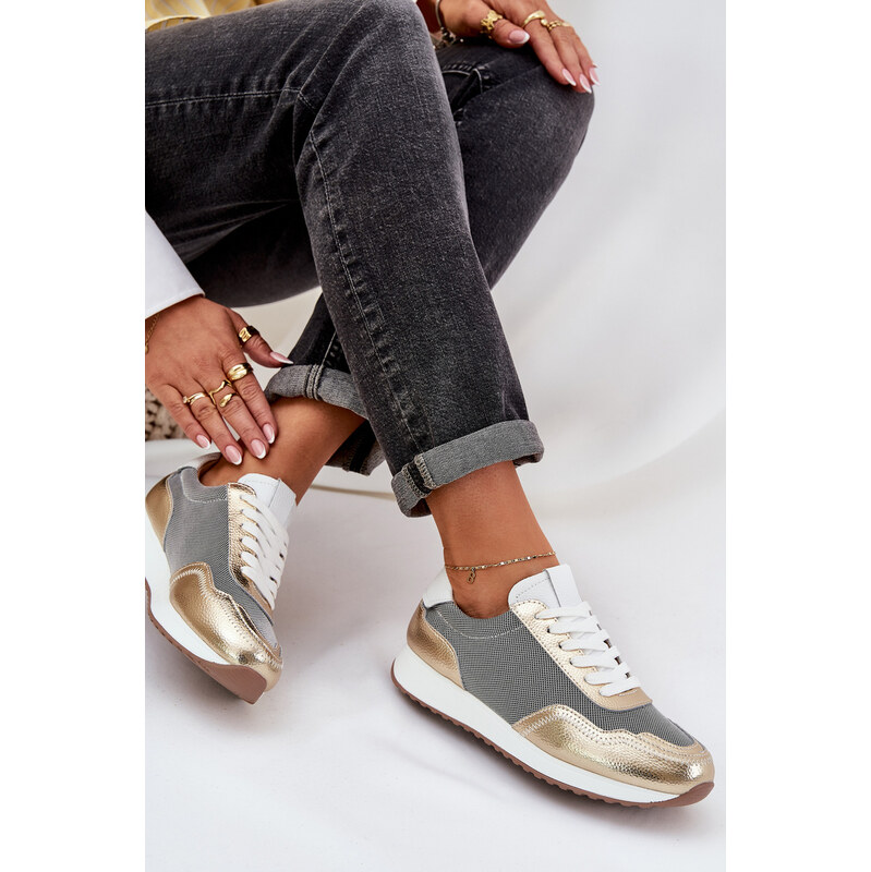 S. BARSKI Kožené Sportovní Boty Sneakers Dámské D&A