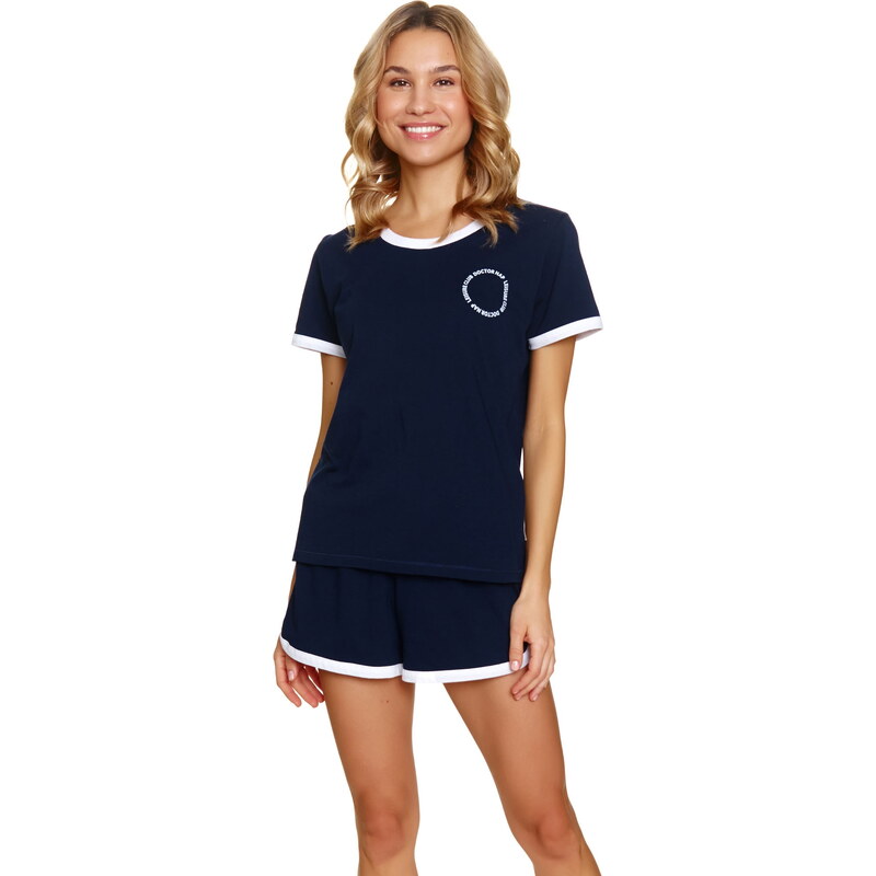 Dámské pyžamo DOCTOR NAP PM.7217 NAVY BLUE 104439283
